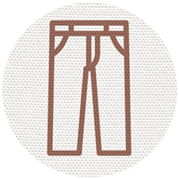 ジーンズ・作業ズボンのアイコン